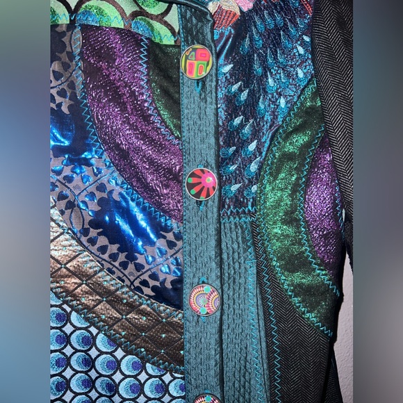 Desigual Coat Size 38 - Picture 6 of 9